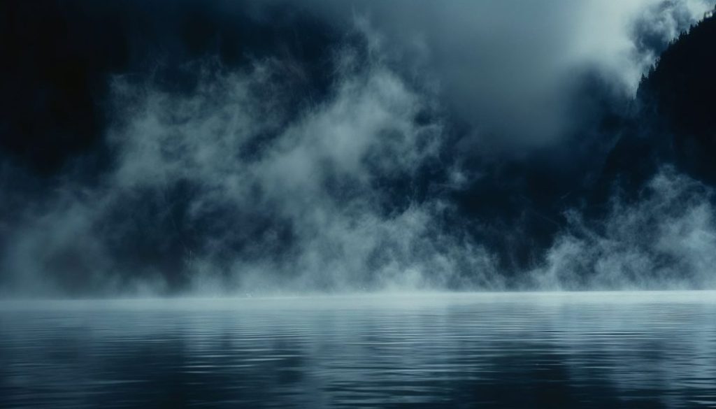Jezero u magli