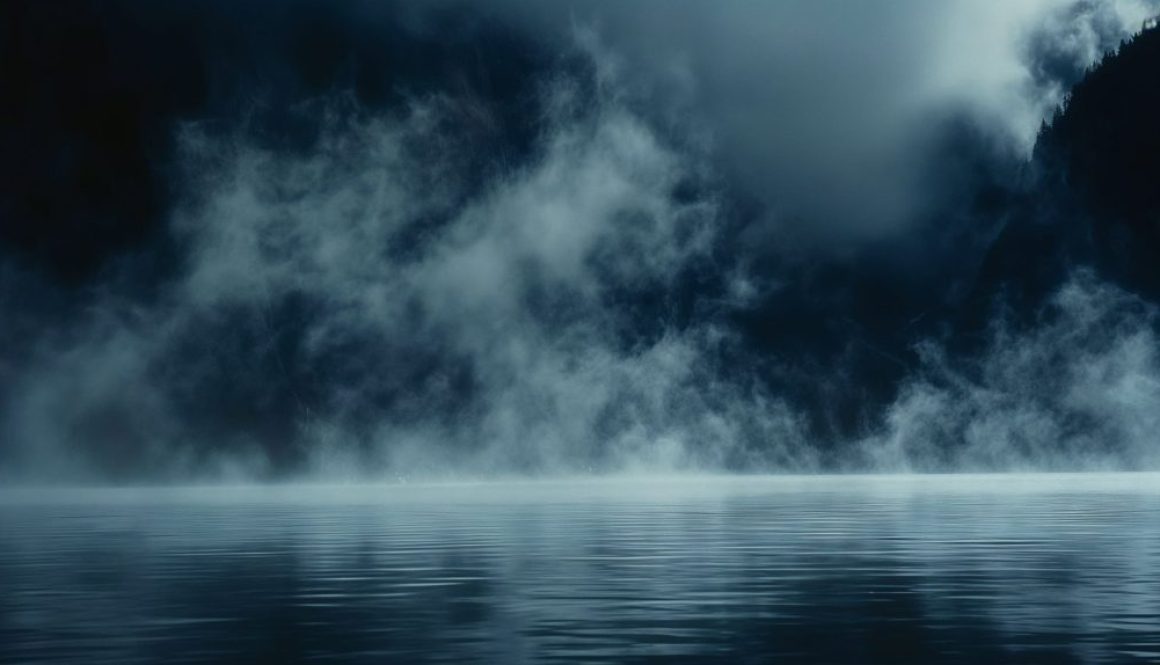 Jezero u magli